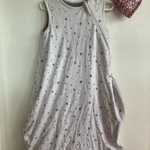 Woolino soft Gray and white Baby Sleep Sack